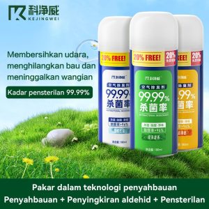 Penyegar udara Kejingwei-deodoran, boleh digunakan dalam kehidupan rumah dan kereta, 180ml