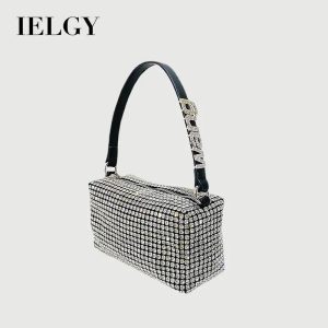Beg Wanita, IELGY, Pegang Tangan, Fesyen, Beg Utusan, dengan Berlian buatan Kulit Bags