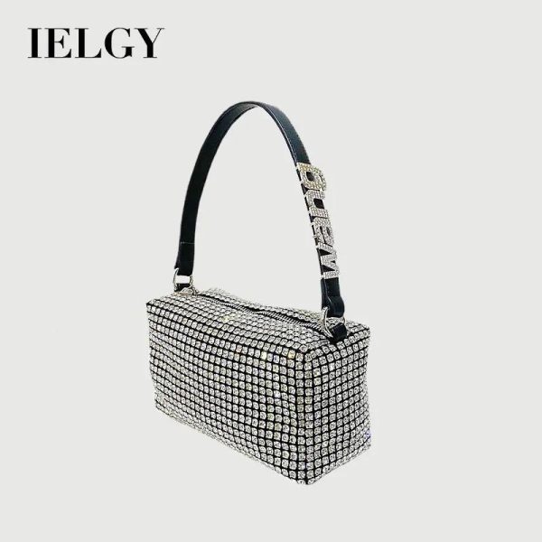 Beg Wanita, IELGY, Pegang Tangan, Fesyen, Beg Utusan, dengan Berlian buatan Kulit Bags