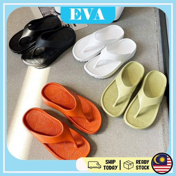 READY STOCK EVA Sandals Selipar Women Men Unisex Shoes Lelaki Wanita Slipper Flip