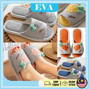 READY STOCK EVA Women Casual Slipper Men's Home Anti Slip Indoor Soft Shoes Kasut Perempuan & Lelaki Slippers Wanita