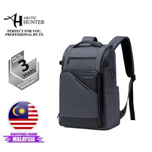 Arctic Hunter i-Ritz Multi Compartment USB Laptop Backpack Business Travel Laptop Bag (15.6")