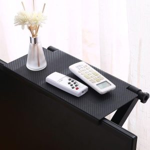 Adjustable Screen Top Shelf Display Shelf Computer Monitor TV Storage Shelf Desktop Stand TV Rack For Home Office