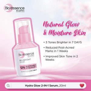 Bio-Essence Bio-Bright Hydra Glow 2in1 Serum 20ml
