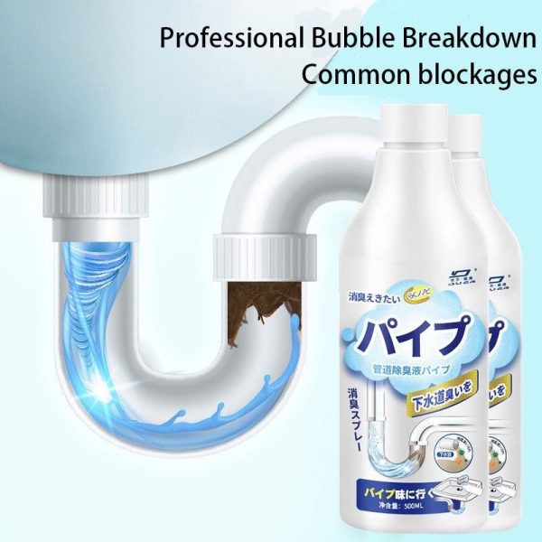 Drain clog remover serbuk sink tersumbat clog remover pipe cleaner drainage air sink tersumbat DAN tandas tersumbat