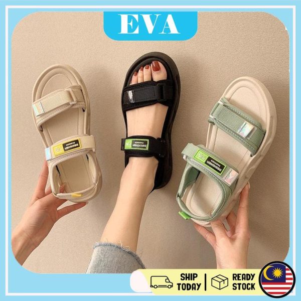 READY STOCK EVA Findesigne Women Sandals Selipar wanita Designe Kasut Perempuan
