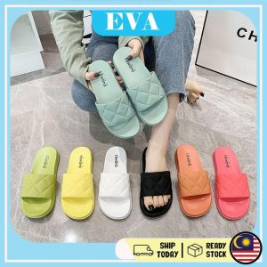 READY STOCK EVA Sandal Women's Kasut Shoe Slipper Perempuan Girl Lawa