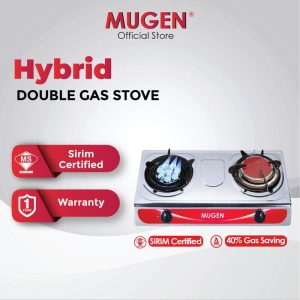 MUGEN Hybrid Stainless Steel Gas Stove (MHC-2088A) Cooker