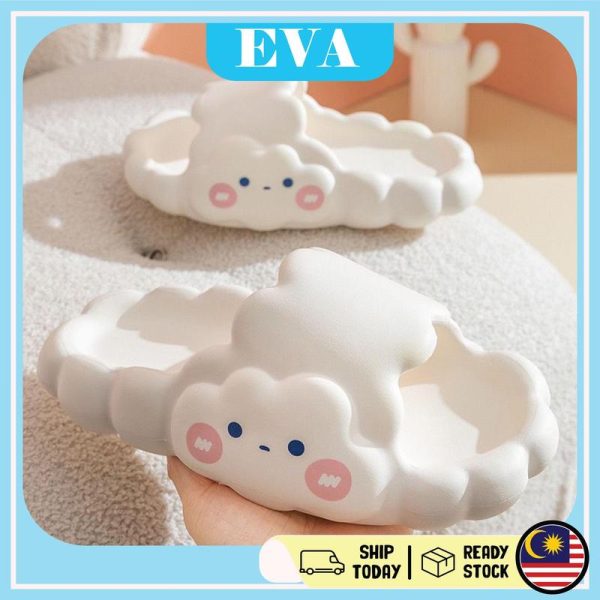 READY STOCK EVA Summer Korean Style Women's Sandal Women Shoes Kasut Wanita Rubber Shoes Cute