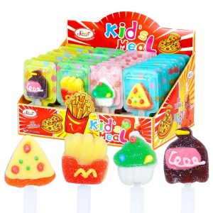 Gummy Gula-gula Berbentuk Kenderaan Makanan Kanak-kanak, SWOOT, 21g x 28 Batang, Berperisa Buah, Suplemen Vitamin C