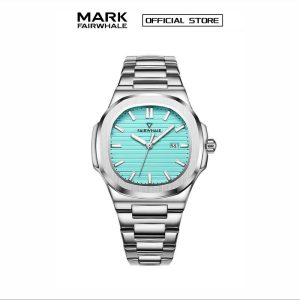 【100% Authentic】Jam Tangan Kuarza Lelaki, Rekaan Mark Fairwhale, Fesyen Trendi, Suasana Perniagaan Ringkas, Gaya Retro, 5610 Watches