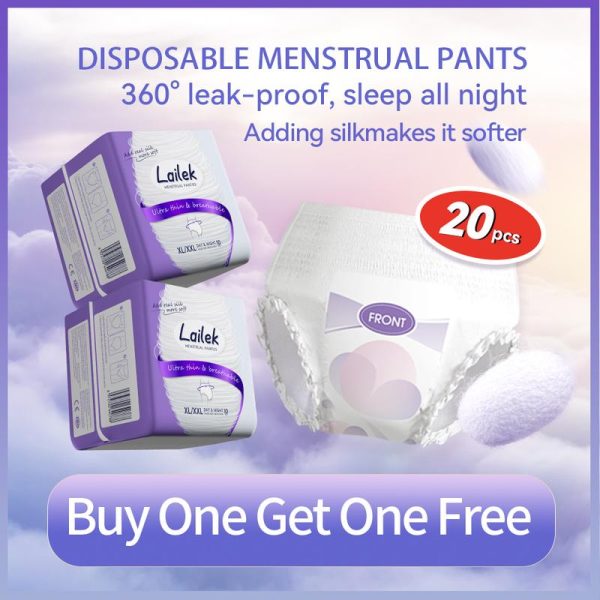 LAILEK- seluar untuk wanita berpantang (1 pack - 10 pieces) ML/XL size-BUY ONE GET ONE Feminine always pads Maternity Soft