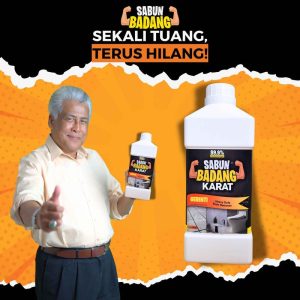 SABUN BADANG KAFERRY - SEKALI TUANG JE DAH HILANG Mozek kesan kuning lumut free cod, tawas dan FREE SHIPPING