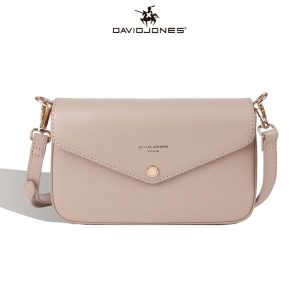 Beg Bahu Selempang, David Jones Paris, Koleksi Baru, Untuk Wanita Pereka, Diperbuat daripada Kulit PU, Lembut dan Lentur, Sesuai untuk Musim Bunga dan Musim Panas, CM6120B
