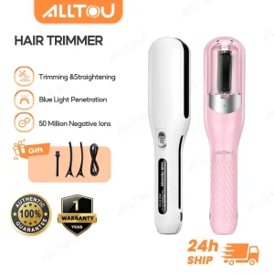 ALLTOU Hair Trimmer Auto Split Ends Trimmer Split End Remover 2-in-1 Hair Clipper Multi-functional for Men Women Hair Crusher