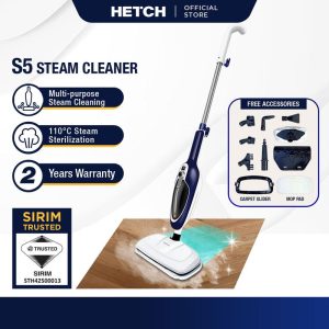 HETCH S5 Steam Cleaner SMP-1420-HC Mop Vacuum Steam Mop Multi Purpose Steam Cleaner