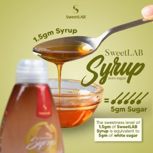 SweetLAB Sugar Free Syrup 500g (HALAL) Cooking Food Honey