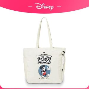 Beg Tote Komuter Berkapasiti Tinggi, Rekaan Bergaya, Untuk Wanita, Sesuai untuk Pelajar Kolej, Satu Bahu, Disney, 2024 Ketibaan Baru, [COD] Bags Totebag