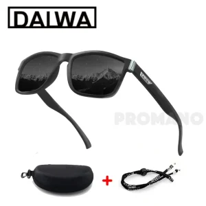 Cermin Mata Hitam Sukan Terpolarisasi, Untuk Lelaki dan Wanita, Sesuai untuk Memancing, Berbasikal, Berlari, Golf, Motosikal, Besbol, Taktikal, Cermin Mata Klasik, Perlindungan UV400, Cermin Mata