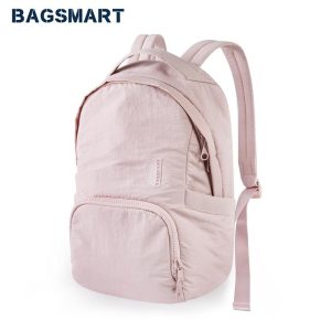 BAGSMART Fesyen Beg galas 13 Inci Beg Kembara Wanita Beg galas Sekolah Kolej Backpack