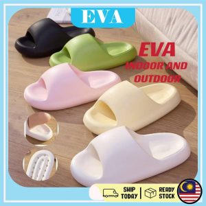 READY STOCK EVA Slipper Unisex Woman Men Selipar Kasut Perempuan Lelaki Kasual Wanita Slippers Soft