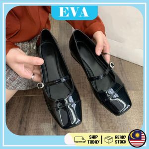 READY STOCK EVA Women Fashion Casual Slippers Perempuan Sandals Selipar Low Heel OL Shoes Flats kasut dinner Wanita