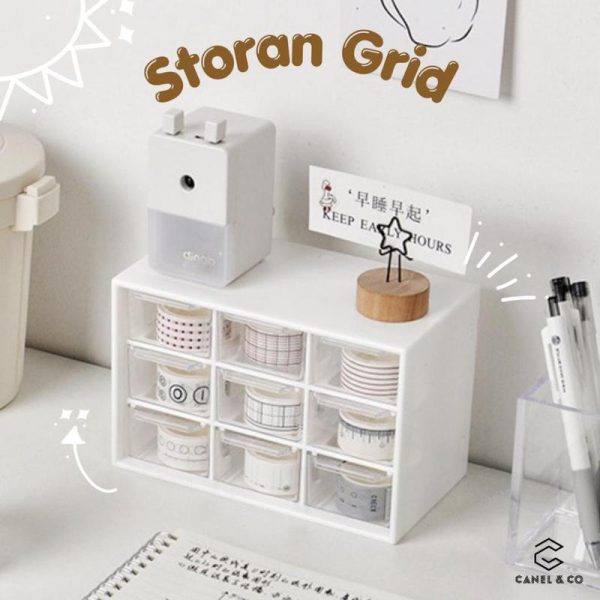 Ins Style Extra Large 4 Slot or 9 Slot Drawer Desk Organizer Stationery Jewelry Cosmetic Accessories Storage Box