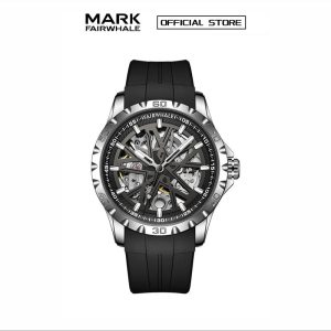 【100% Authentic】Jam Tangan Mekanikal Lelaki, Fesyen Mark Fairwhale, Mudah Dicampur, Lebih Mampu Milik, Reka Bentuk Mewah, Dail Bulat, Kalis Air Gred Tinggi, Lampu Malam Meja. Pelbagai fungsi, 6580 Watches