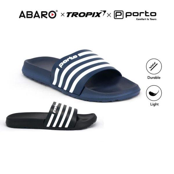 ABARO Super Light Comfy ESN71K1 TROPIX PORTO Soft EVA Men Slipper/Sandal Lelaki/ Men Sandal/Selipa Lelaki