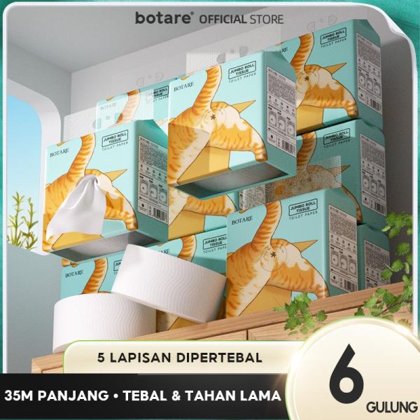 BOTARE TISU GULUNG BESAR - TARIK TENGAH, JIMAT & PRAKTIKAL