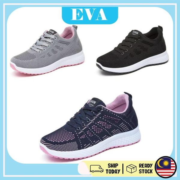 READY STOCK EVA Women Outdoor Sneakers Sport Shoes Kasut Sukan Wanita Feet Gym Sports Training