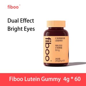 Gummy Lutein dan Zeaxanthin, Fiboo, untuk Dewasa, Vitamin B, Perlindungan Mata Health Supplements