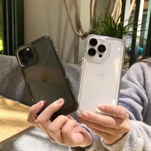 Casing Phone for 15 14 13 12 11 Pro Max X XS XR xsmax 8 7 plus high permeable iphone case Wear resistance Crystal Protection Wireless Mobile Protectors Yellow