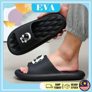 READY STOCK EVA Men Women Slippers Cute Cartoon Indoor Home Anti-Slip Kasut Lelaki Sandals Wanita Unisex sandal lelaki