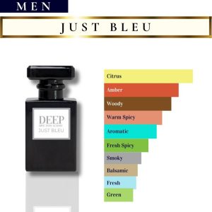 Just Bleu - Deep Perfume For Him - Bau Melekat 12 Jam Spray