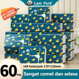 【60PEK】Tisu Faical Pek Mini, 4 lapis * 44 lukisan, 168 helai, Comel dan Kecil, Sesuai untuk Bersiar-siar, Pek Kecil, [Langsung] Supplies
