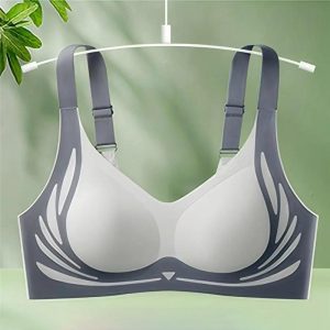 Bra Sukan, Lancar, Untuk Wanita, Cawan Tetap, Seluar Dalam, Tiada Cincin Keluli, Fesyen, Atas Nipis, Bertapak tebal, Sokongan Selesa