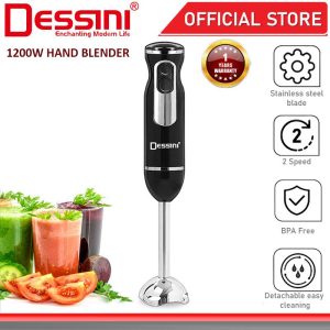 DESSINI ITALY Hand Blender Chopper Mixer Grinder Juicer Food Processor Stainless Steel Knife Blade / Pengisar