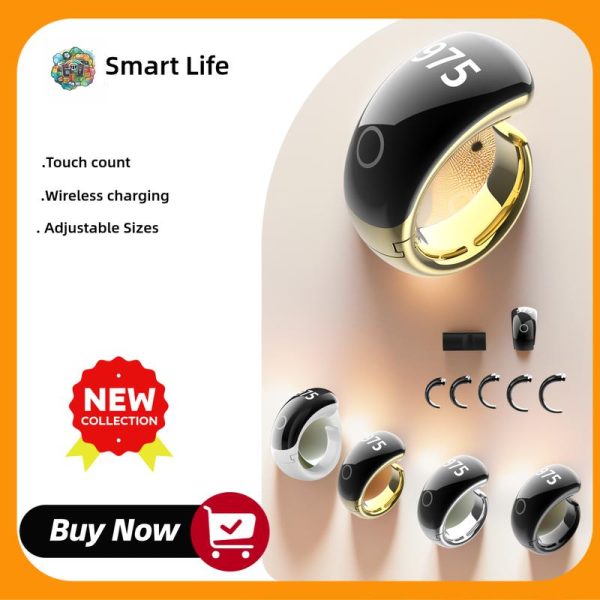 Cincin Pengira Tasbih Pintar, Equantu 967, Sesuai untuk Zikir, Cincin Zikr, Cincin Tasbih Bluetooth, Cincin Pengira Digital, Sesuai untuk Pintu Muslim, Tally, 2025