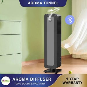Penyebar WIFI Pintar, AROMA TUNEL, Kapasiti 500ML, 11000sqft, Pelembap Udara, Sesuai untuk Rumah dan Hotel, Mesin Aromaterapi Humidifier