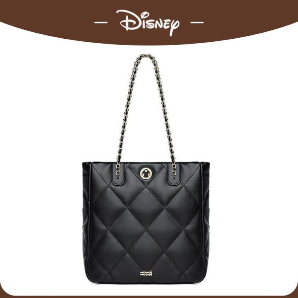 Beg Linggetote, Disney Minnie siri, Beg bahu tunggal dan silang, Beg wanita, Sesuai untuk ulang-alik ketiak, dengan rantai, [COD] Bags Selempang