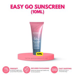10ml Mini Sunscreen Goskin Skincare Facial Wajah Face Natural Uv Vitamin Protection
