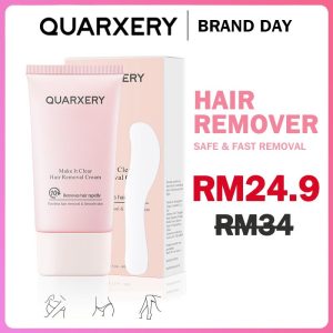 【Ramadan】QUARXERY Plant Extracts Gentle and Painless Hair Removal Products-60g+45g-No Waxing or Shaving More