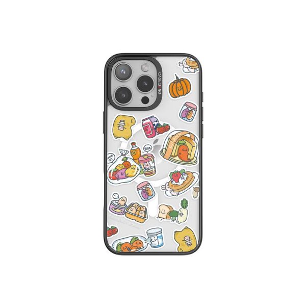 Pelekat Sayuran, CASEBANG ImagiSnap, Berjenama dengan Siri Sayuran, Pengecasan Magnetik Magsafe, Serasi dengan iPhone 13-16 dan Samsung S24 / 24 + / 24U / 25U, Beg Udara Balut Penuh, Empat Penjuru, Tahan Kejutan