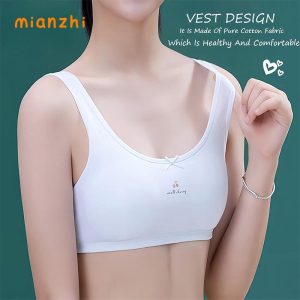 [MIANZHI] Baju Tangki Lancar Untuk Kanak-kanak Perempuan Sokongan Perkembangan Bra Sukan Kanak-kanak Untuk 9-12 Tahun Seluar Dalam Perempuan