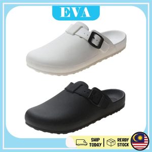 READY STOCK EVA Women Men Flat Wedge Sandals Kasut Perempuan Lelaki