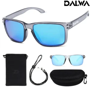 Dalwa - cermin mata hitam terpolarisasi uniseks, klasik, untuk mendaki, memancing, UV400, cermin mata pemanduan lelaki Polarized Eyewear Sunglasses