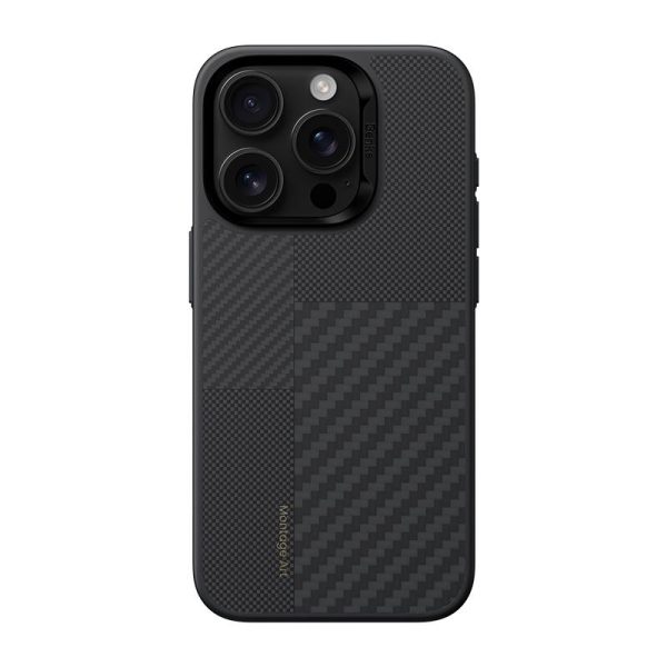 Sarung Perisai Montegi, Benks, Dibina dengan Kevlar, Serasi dengan iPhone 16 Pro / 16 Pro Max, [TERMASUK BUTANG]
