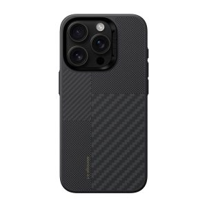 Sarung Perisai Montegi, Benks, Dibina dengan Kevlar, Serasi dengan iPhone 16 Pro / 16 Pro Max, [TERMASUK BUTANG]