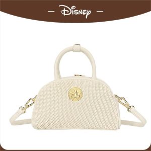 Beg Tangan Bahu Tunggal Mewah Bergaya Baharu Disney, Untuk Wanita, Rekaan 2024, Gaya Silang dan Cangkang Bahu, [COD] Bags